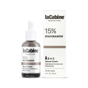 LaCabine 15 % Niacinamida Tecnología 2 en 1 Sérum + Crema Hidratante Facial Antimanchas 30 ml