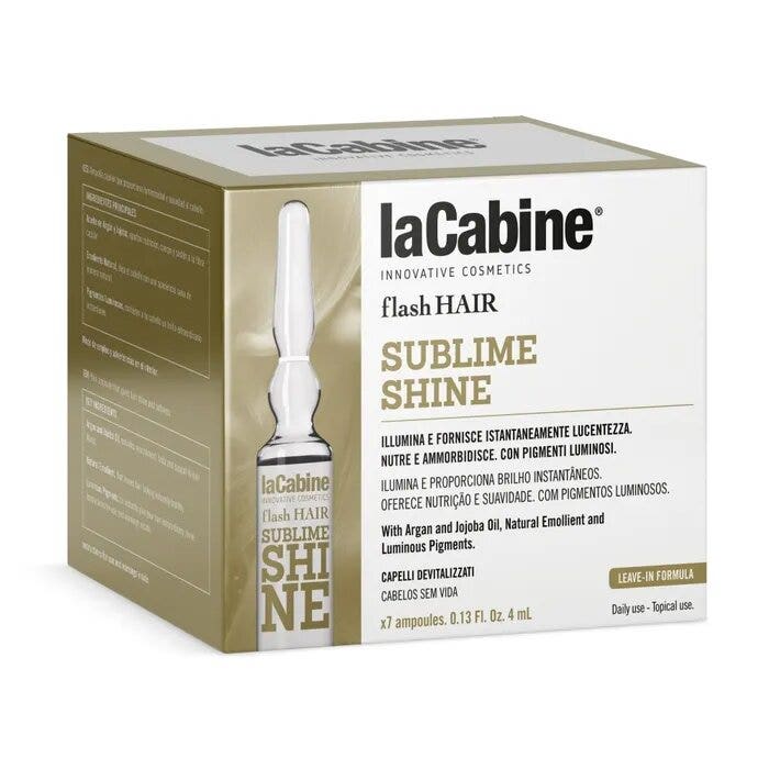LaCabine Sublime Shine Aceite de argán y jojoba para el cabello 7 ampollas