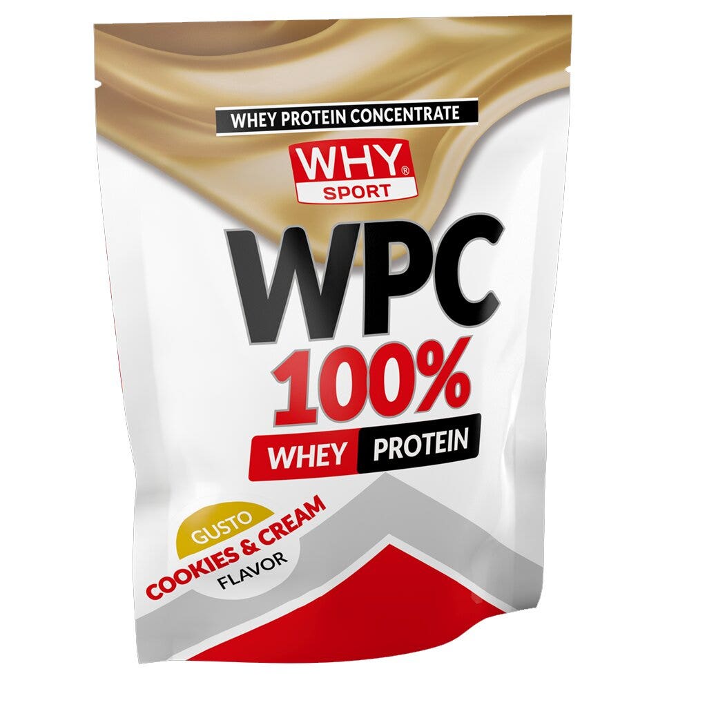 Why Sport WPC 100% Whey Gusto Cookies & Cream 1kg
