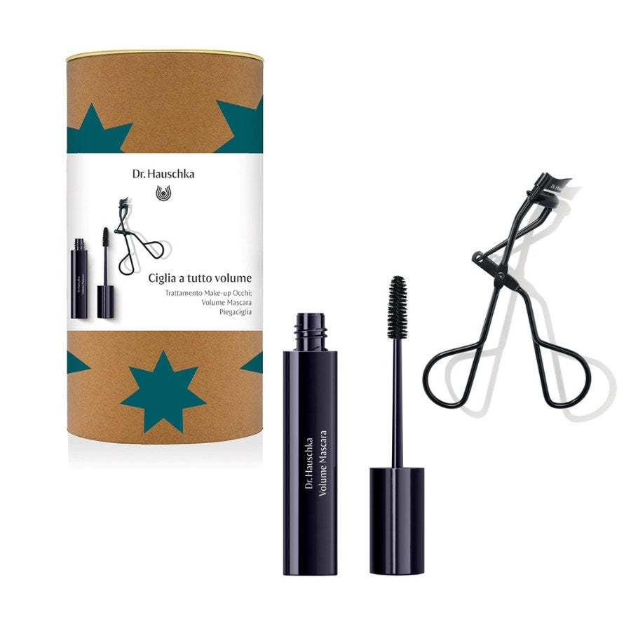 Dr. Hauschka Cofanetto Volume Mascara 8 ml + Piegaciglia