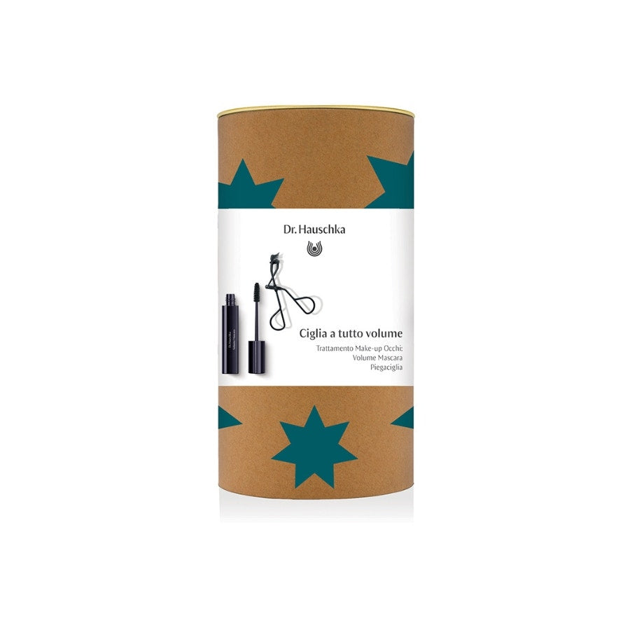 Dr. Hauschka Cofanetto Volume Mascara 8 ml + Piegaciglia