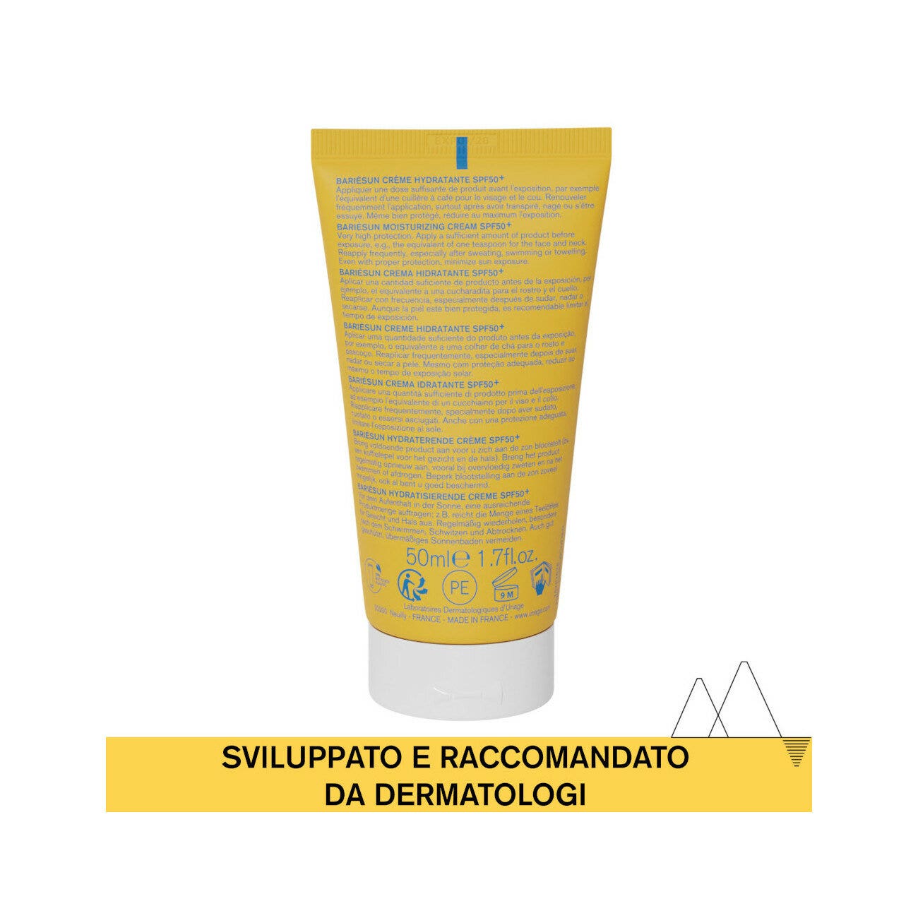 Uriage Bariesun Crema Hidratante Facial 50 ml SPF50+