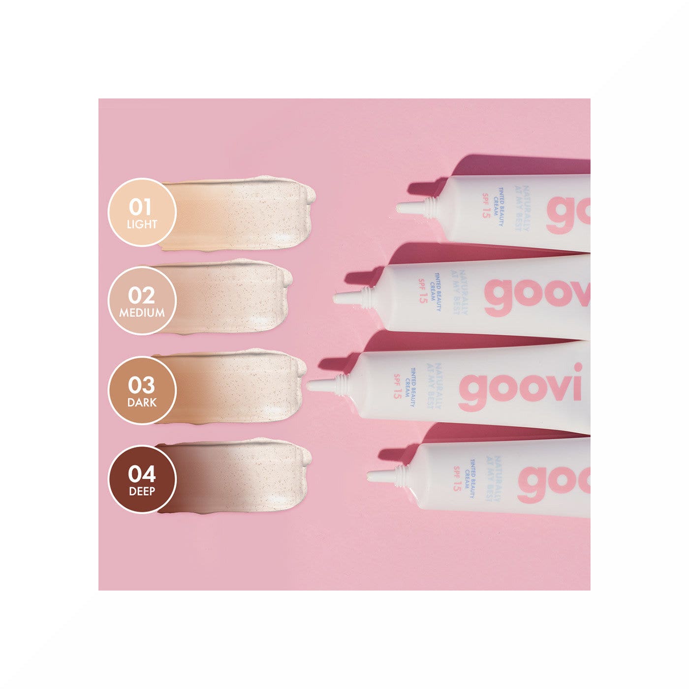 Goovi Tinted Beauty Cream  03 Dark 30ml