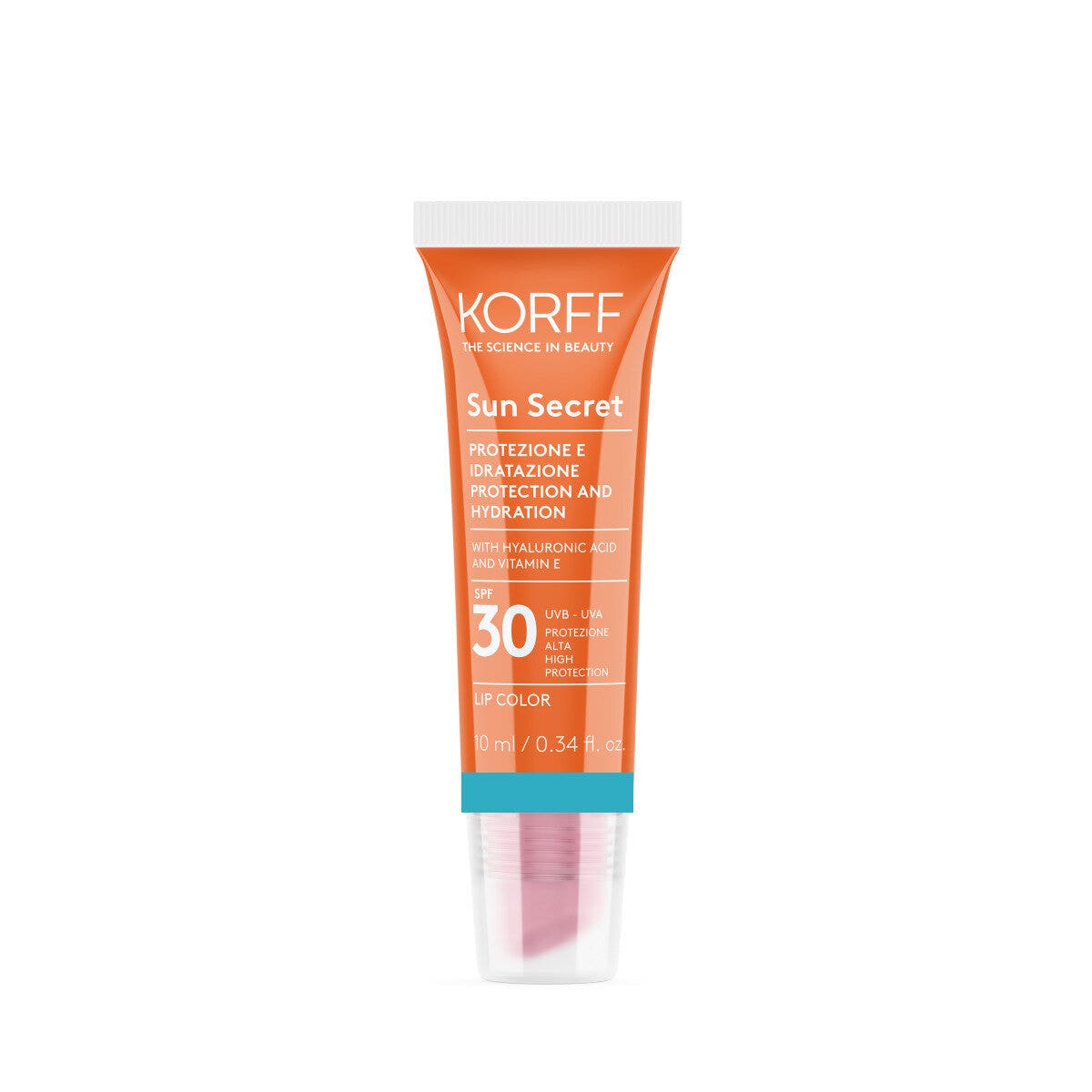 Korff Sun Secret Lip Color SPF30 Transparent Turquoise 10ml