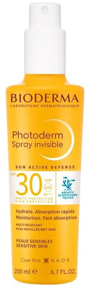 Bioderma Photoderm Spray Invisible para Rostro y Cuerpo 200 ml SPF30