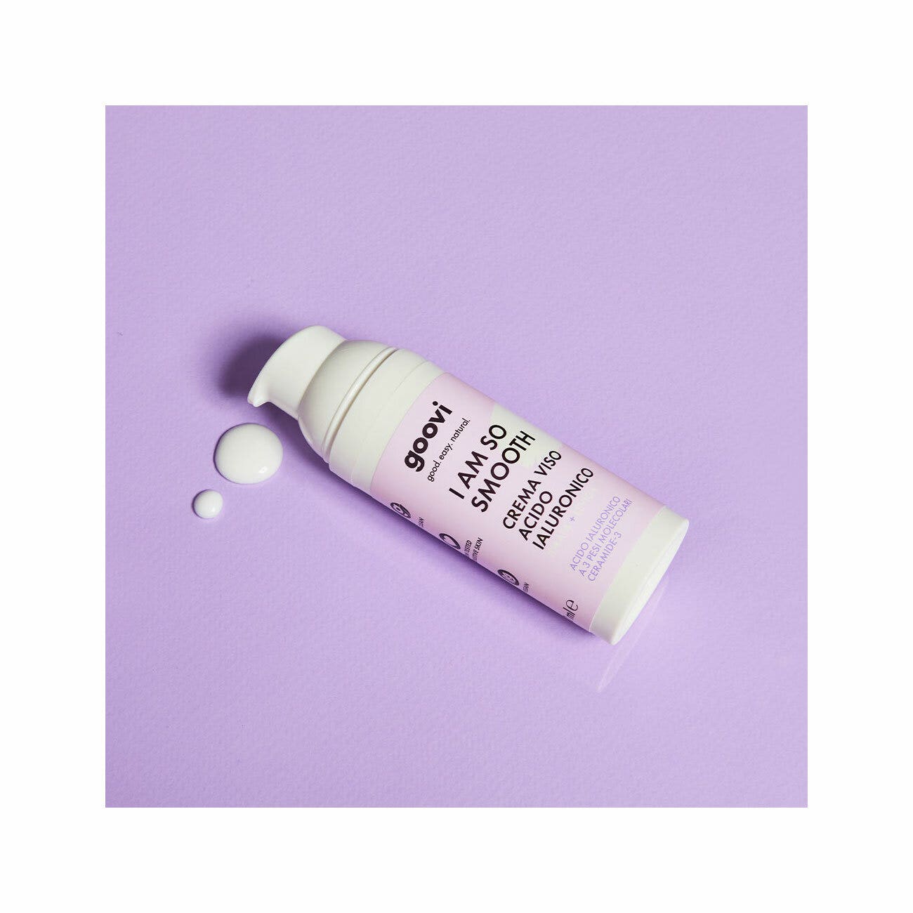 Goovi Crema facial con ácido hialurónico 50 ml