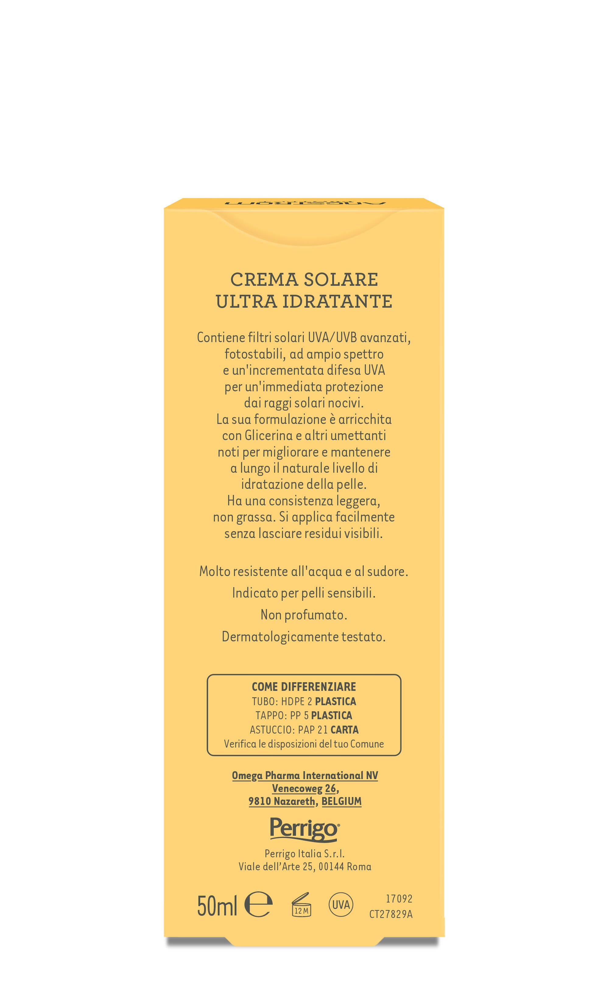 Angstrom Hydraxol Crema solar ultraprotectora 50 ml SPF50+