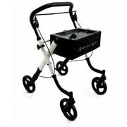 Moretti Rollator Mopedia Sole Pieghevole in Alluminio da Interni 4 Ruote