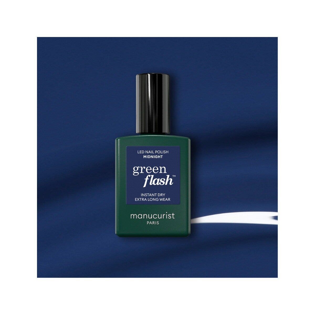 Manucurist Green Flash Smalto Semipermanente Midnight 15ml