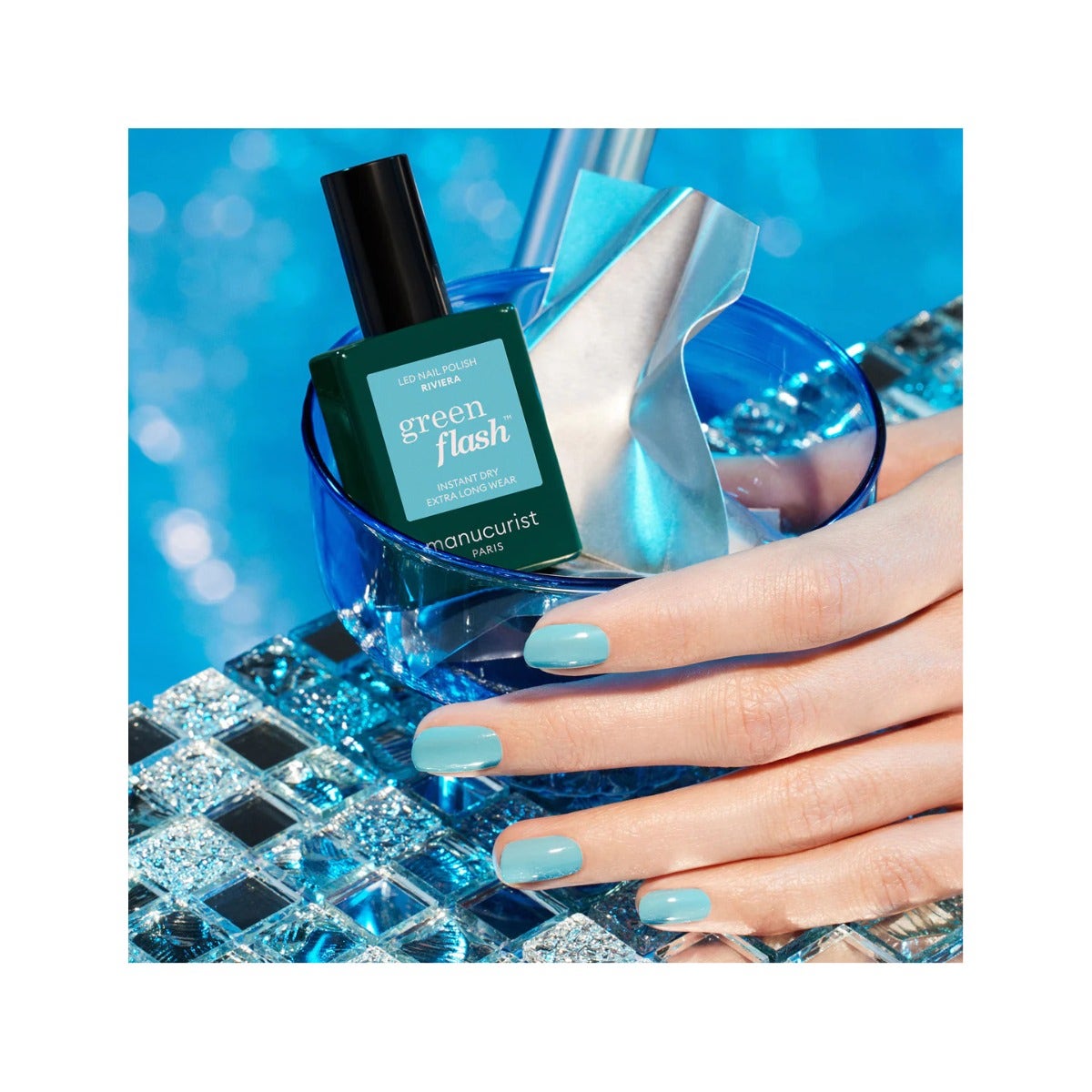 Manucurist Green Flash Smalto Semipermanente Riviera 15ml
