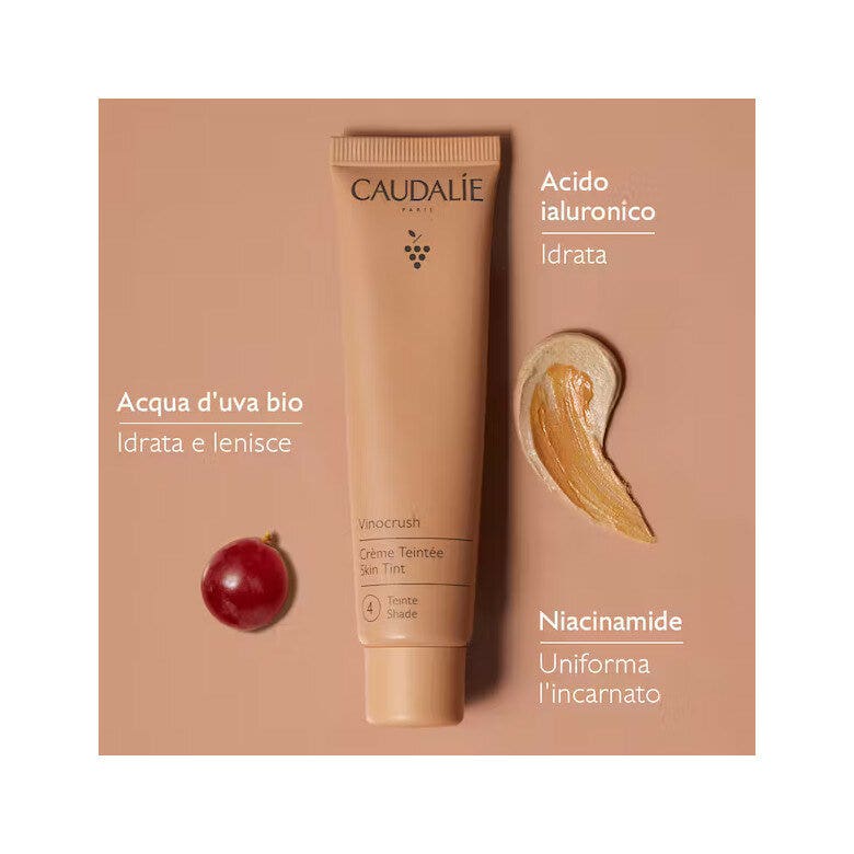 Caudalie Vinocrush Crema con Color 30 ml Tono 4