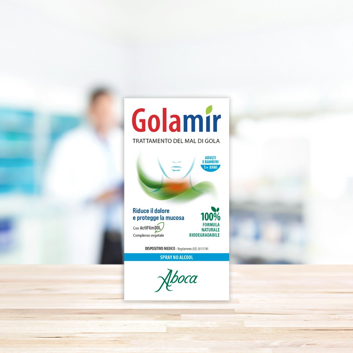 Aboca Golamir Spray sin alcohol 30 ml