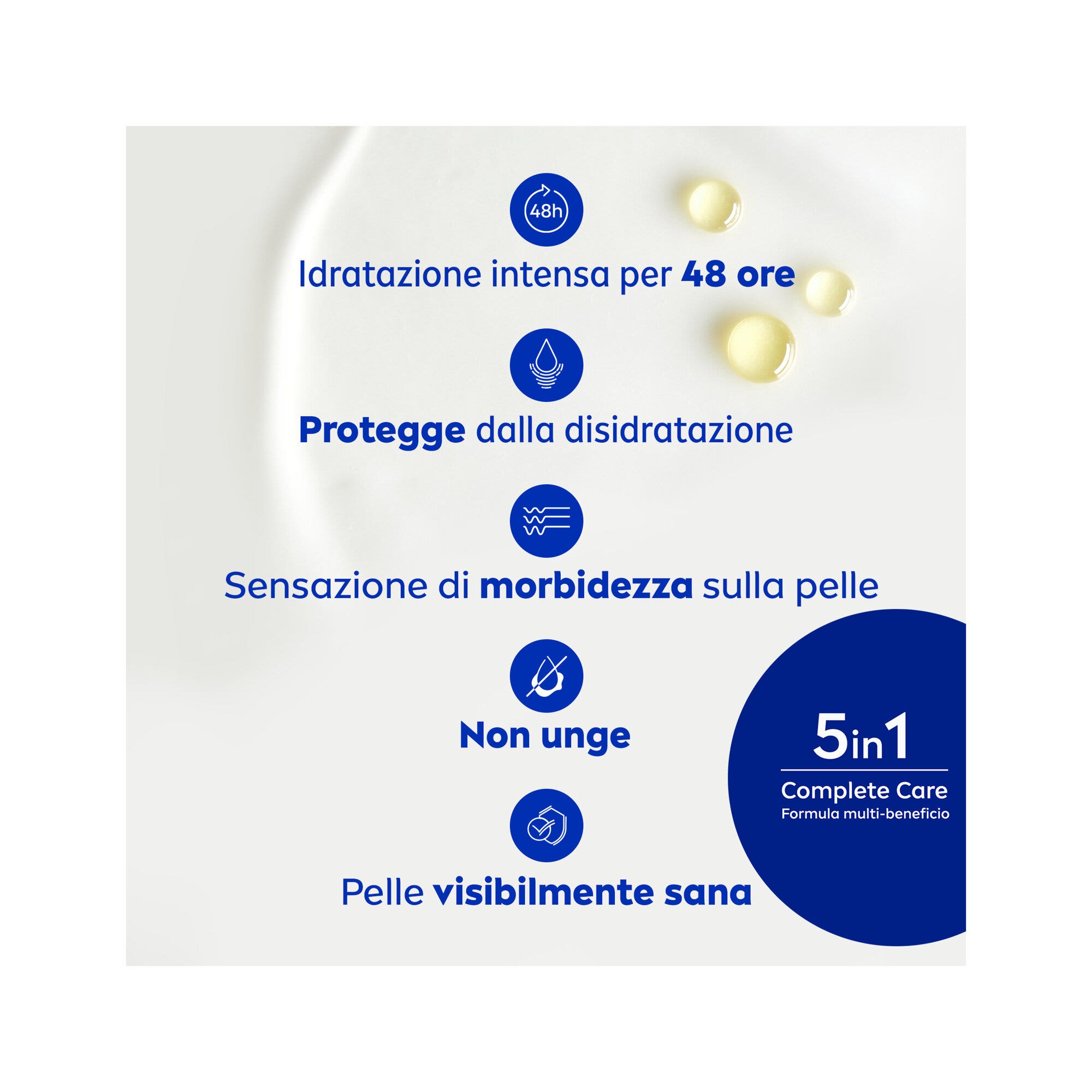 Nivea Crema Corpo Burro Di Cacao Idratante 48 Ore Per Pelle Secca Arricchita 250ml