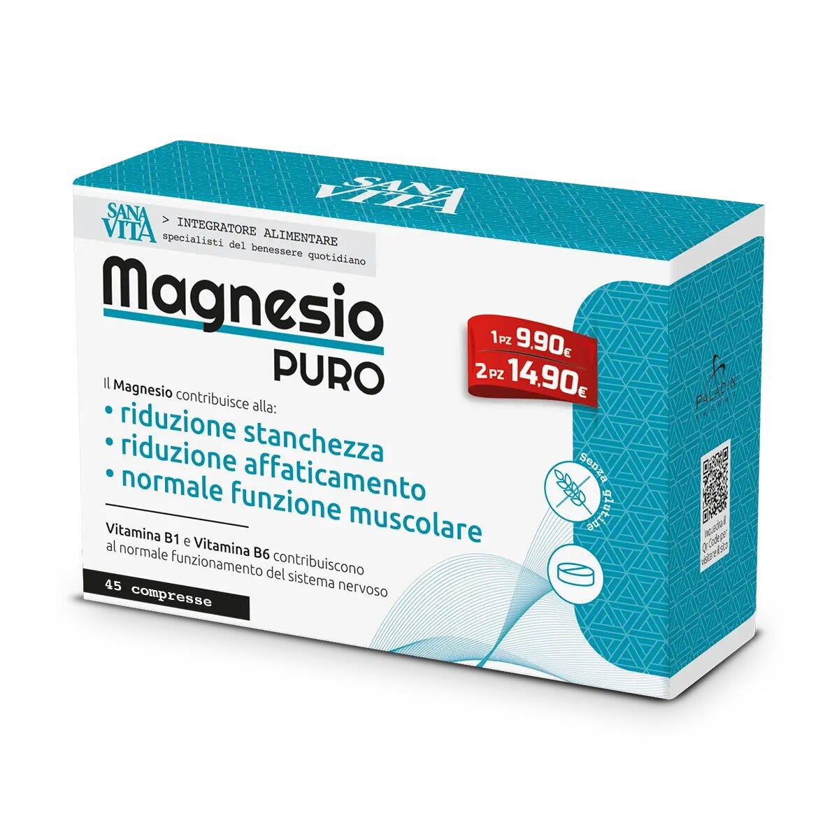 Sanavita Magnesio Puro 45 comprimidos