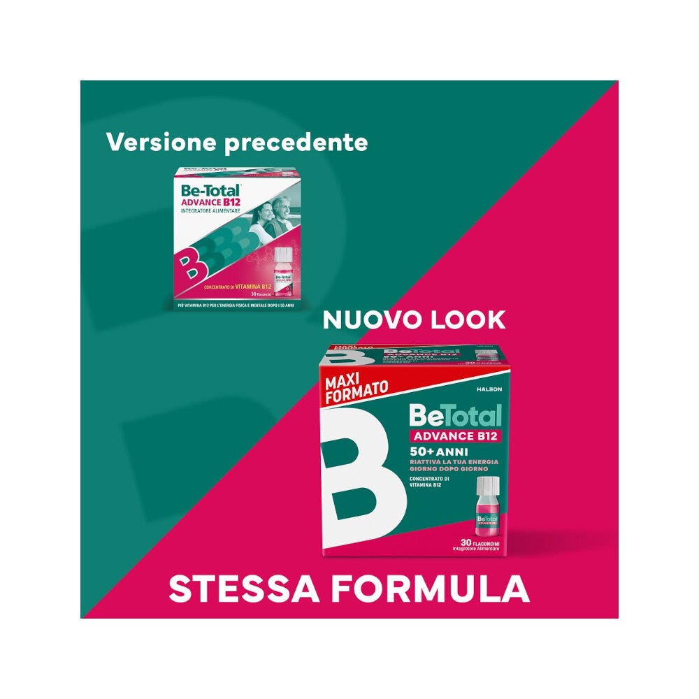 Be-Total Advance B12, suplemento para mayores de 50 años - 30 viales
