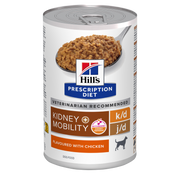 Hill's Prescription Diet Canine K/D Kidney Care+Mobility Cibo Umido Per Cani 370g