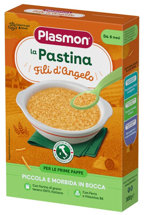 Plasmon La Pastina Fili d'Angelo 300 g 6 meses+