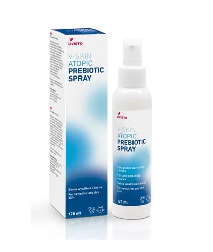 V-Skin Atopic Prebiotic Spray para perros/gatos 125 ml