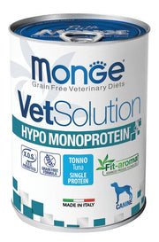 Monge VetSolution Hypo Monoprotein Canine Atún en lata 400 g