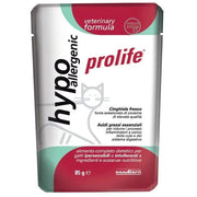 Prolife Veterinary Hypoallergenic Comida húmeda para gatos, sobre de 85 g