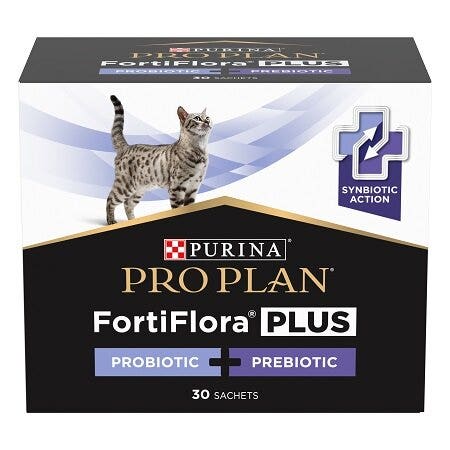 Purina Pro Plan Gato Fortiflora Plus Probiótico + Prebiótico 30 sobres de 1,5 g