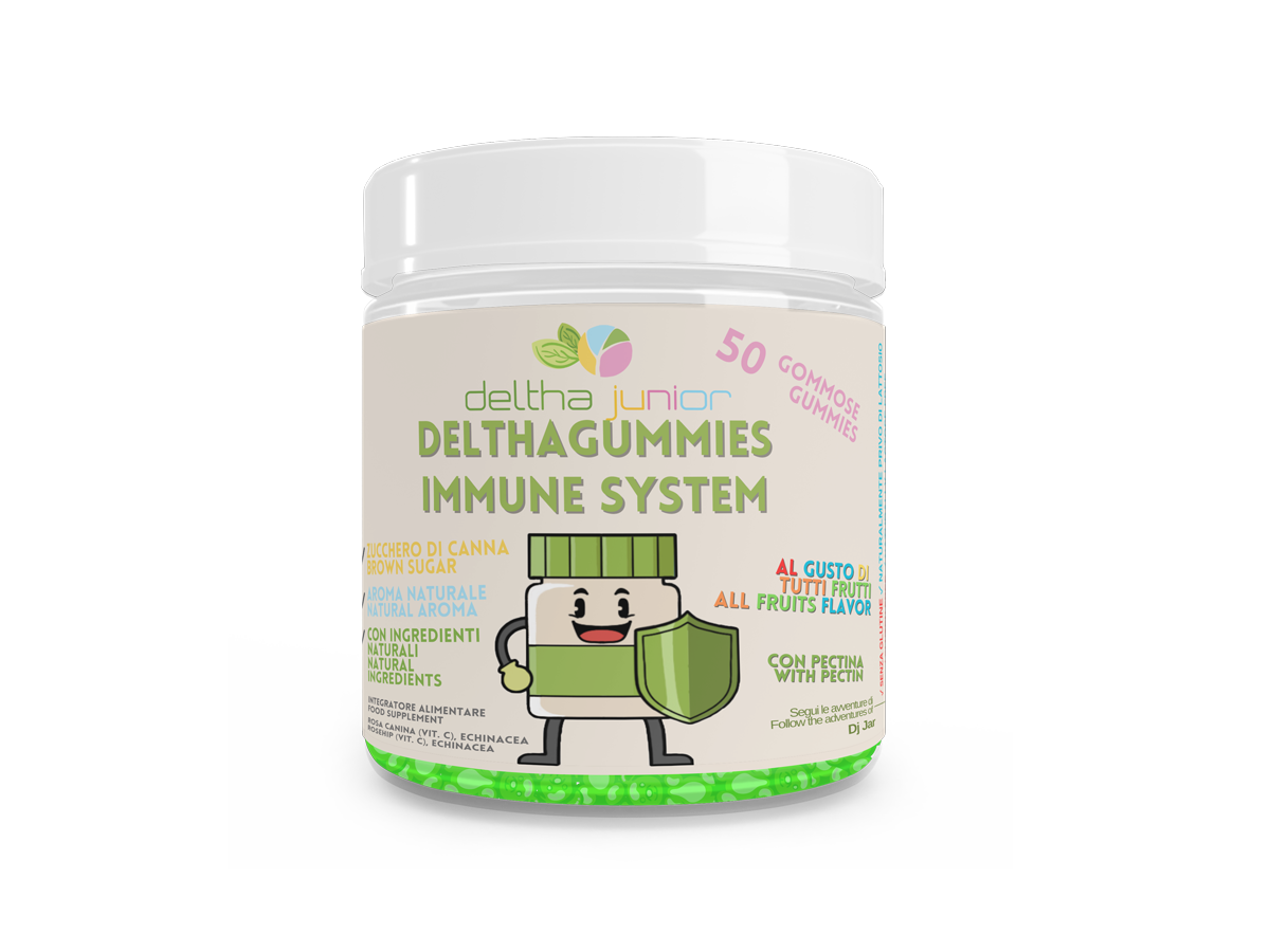 Deltha Gummies Sistema Inmunológico 50 gominolas