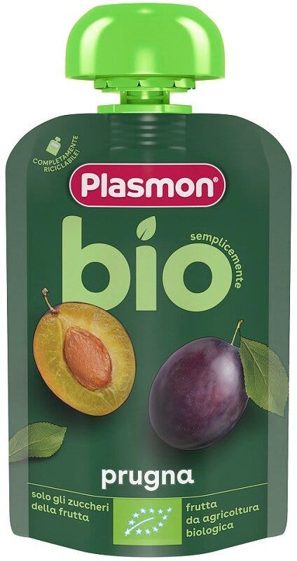 Plasmon Bolsitas de ciruela 100 g