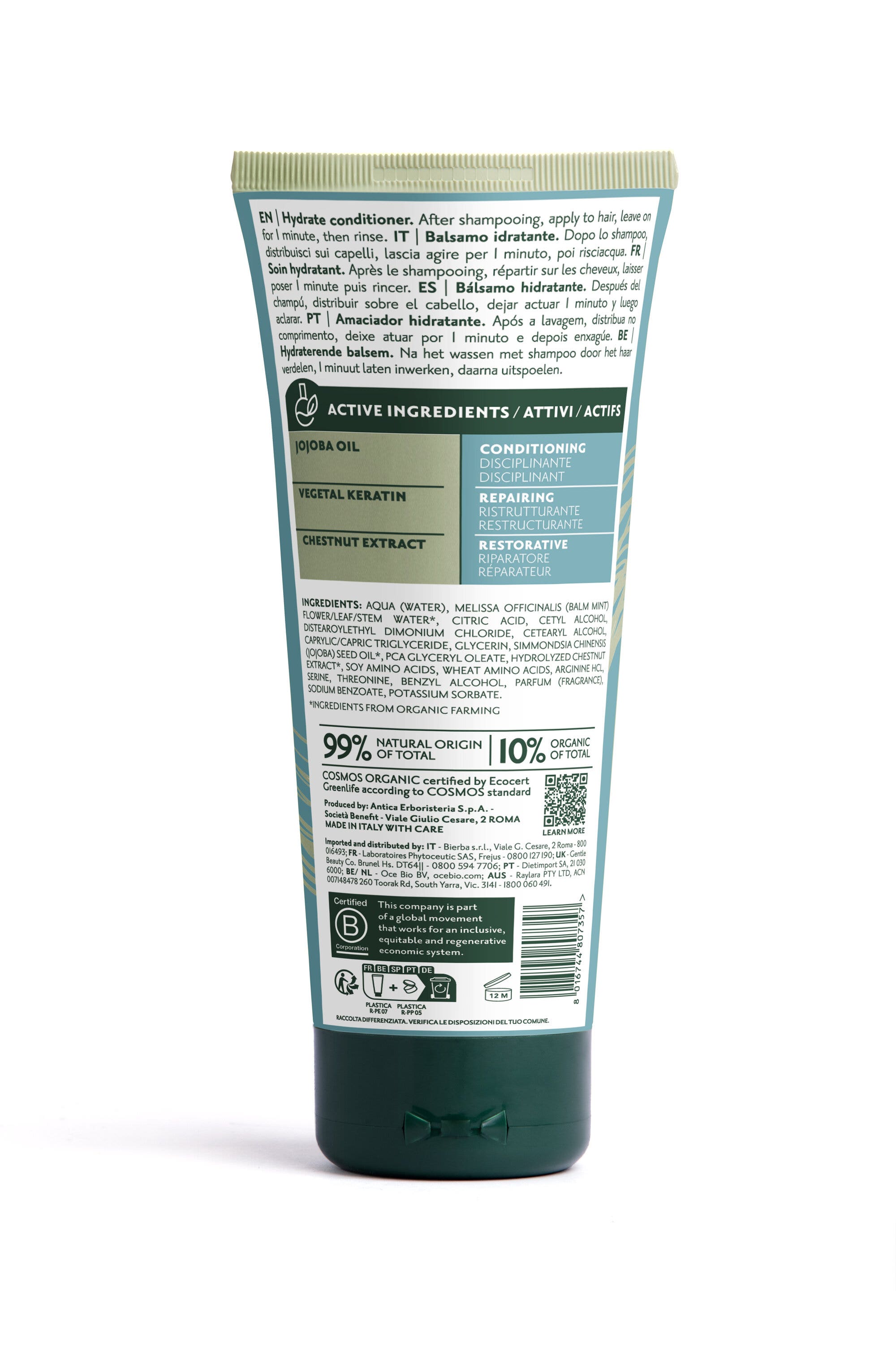 Herbatint Hydrate Conditioner Acondicionador Hidratante 200 ml