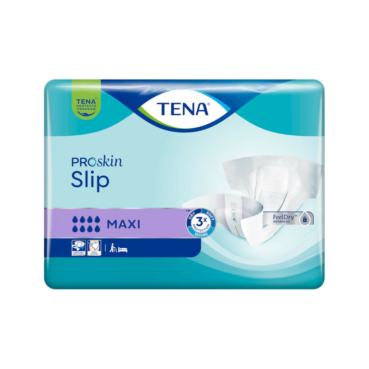 Tena Slip Maxi Pañal tipo braguita talla XL 24 unidades
