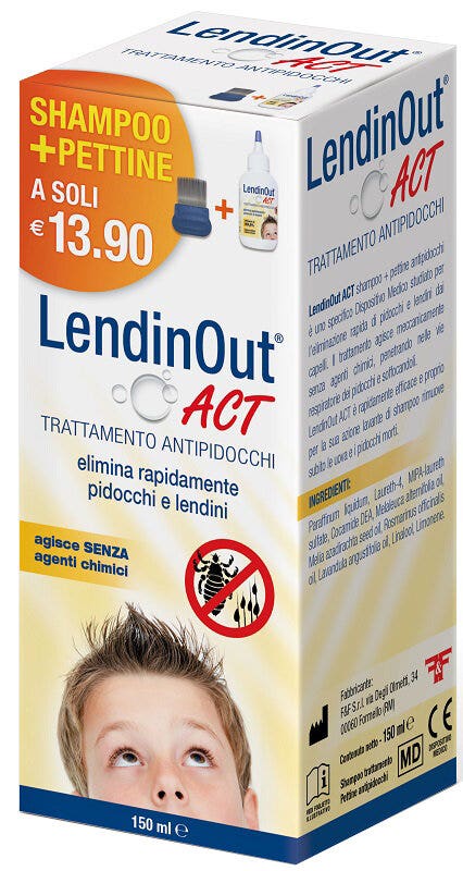 Lendinout Act Antipiojos 150 ml
