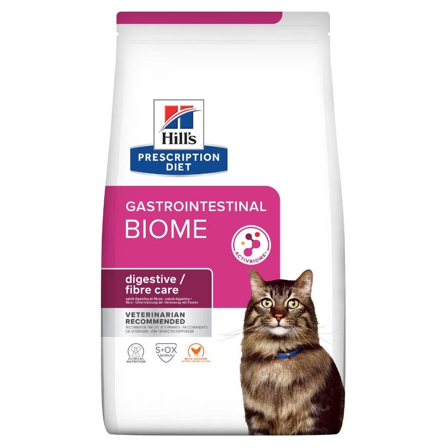 Hill's Prescription Diet Gastrointestinal Biome, pienso para gatos, 8 kg