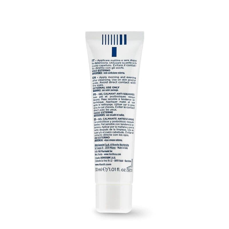 Rilastil Difesa DS Gel calmante para la dermatitis seborreica 30 ml