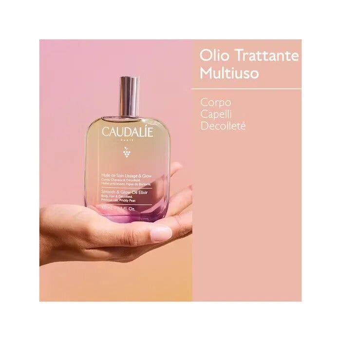 Caudalie Olio Trattante Lisciante Luminosità Corpo/Capelli /Decolleté 100ml
