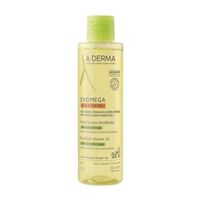 A-Derma Exomega Control Aceite Limpiador Emoliente 200 ml