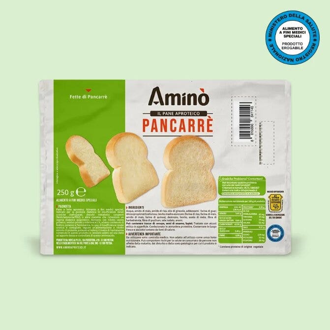 Amino Pancarrè Pan sin proteínas 250 g
