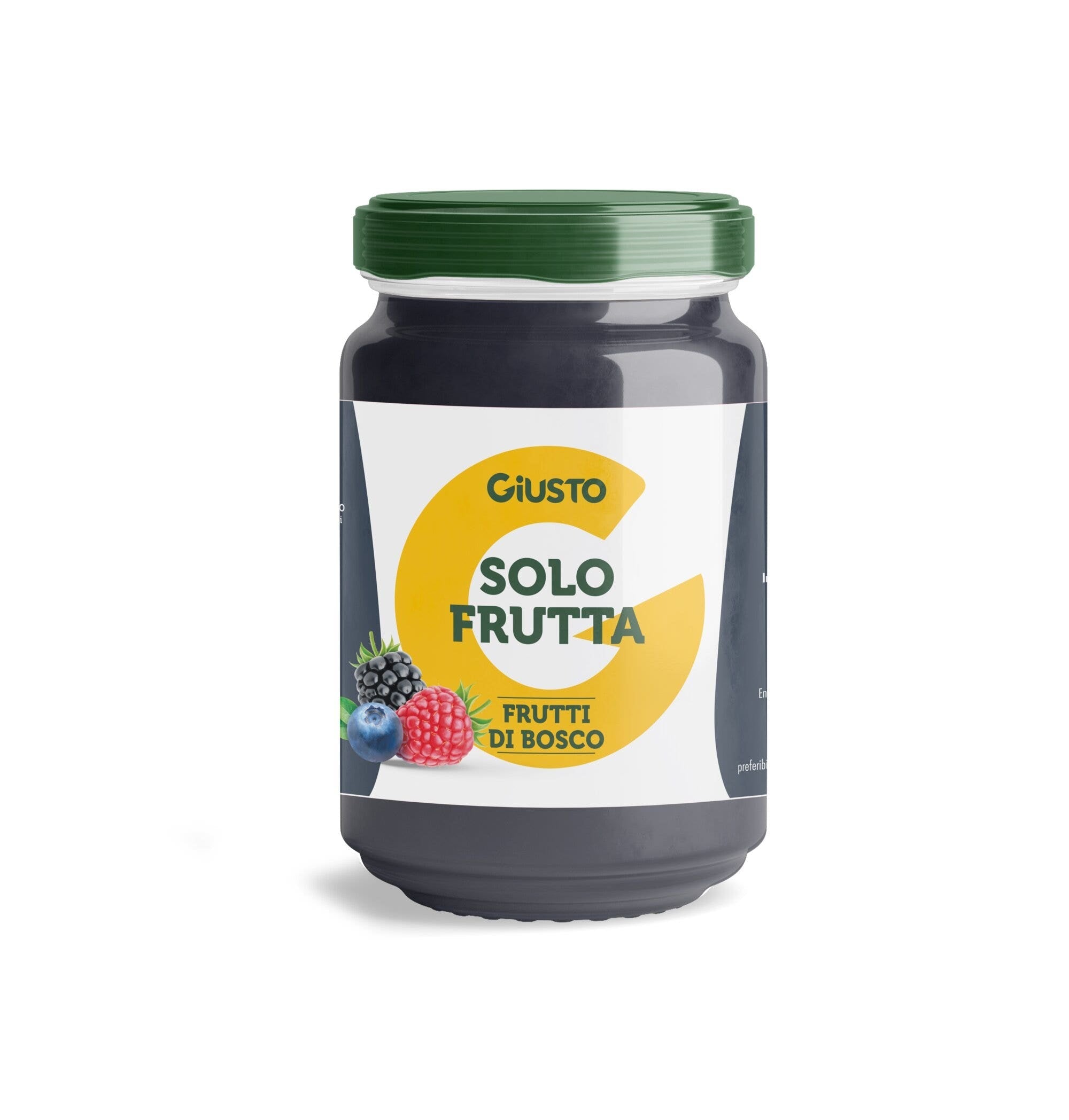 Giusto Solo Frutta Sabor a frutos del bosque 220 g
