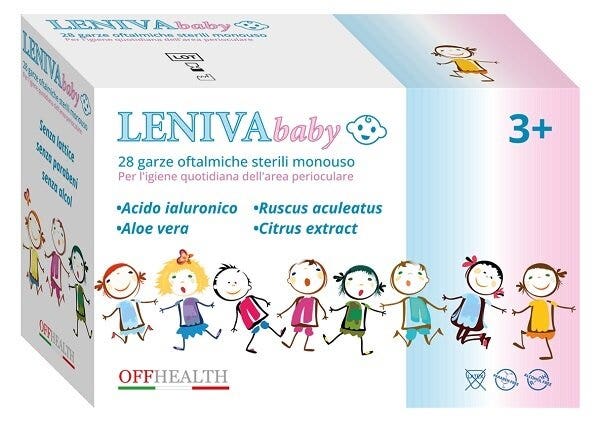 LENIVA BABY 28 gasas oftálmicas estériles