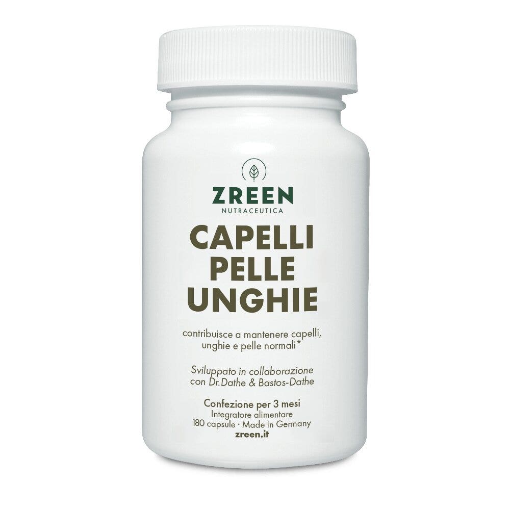 Zreen Capelli Pelle Unghie 180 Capsule