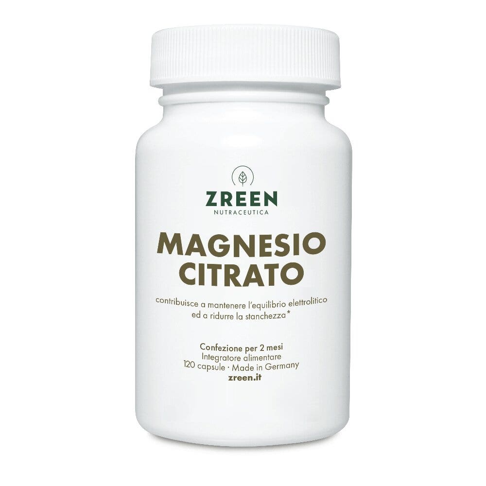 Zreen Magnesio Citrato 120 Capsule