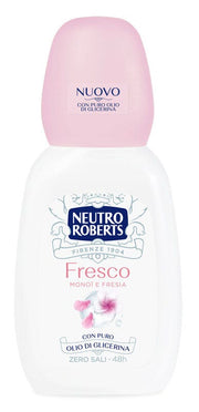 Neutro Roberts Deodorante Spray Fresco Rosa Zero Sali di Alluminio 75ml