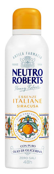 Neutro Roberts Deodorante Spray Siracusa Senza Sali di Alluminio 200ml