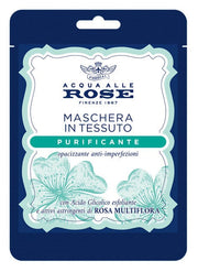 Acqua Alle Rose Maschera Viso in tessuto Purificante 1pz