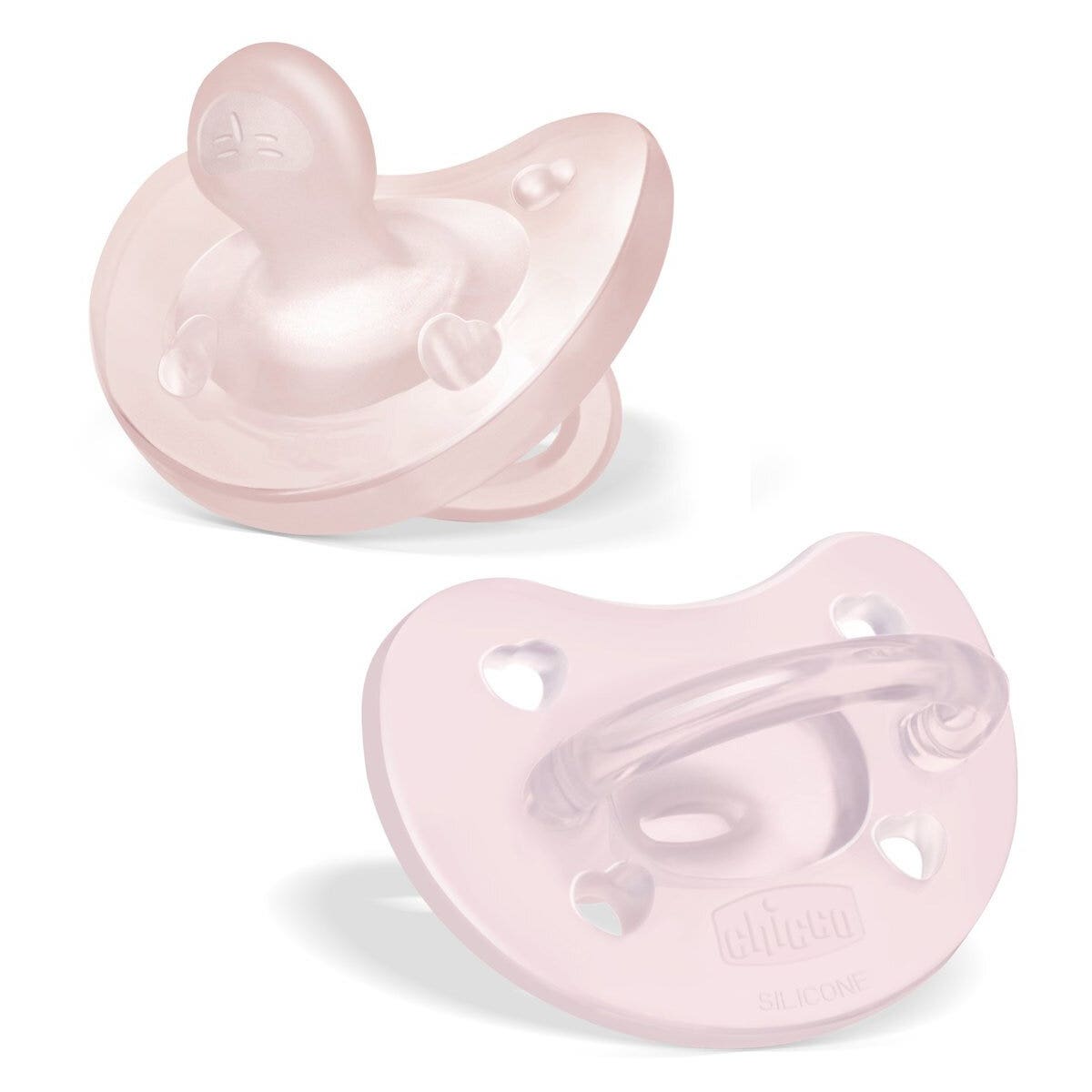 Chicco PhysioForma Soft 2-6 meses chupete para niña, 2 unidades