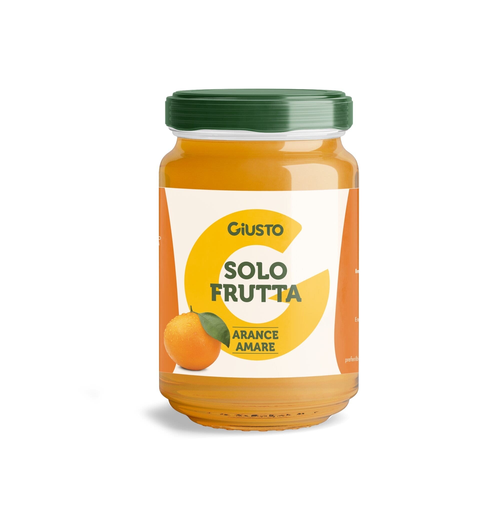 Giusto Solo Frutta Sabor a Naranjas Amargas 220 g