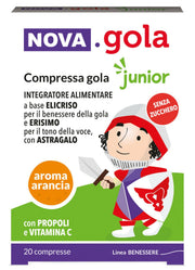 Nova Gola Junior Arancia 20 Compresse