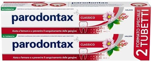Parodontax Clásico, pasta de dientes, 2 x 75 ml
