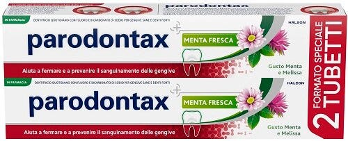 Parodontax Menta Fresca, pasta de dientes, 2 x 75 ml