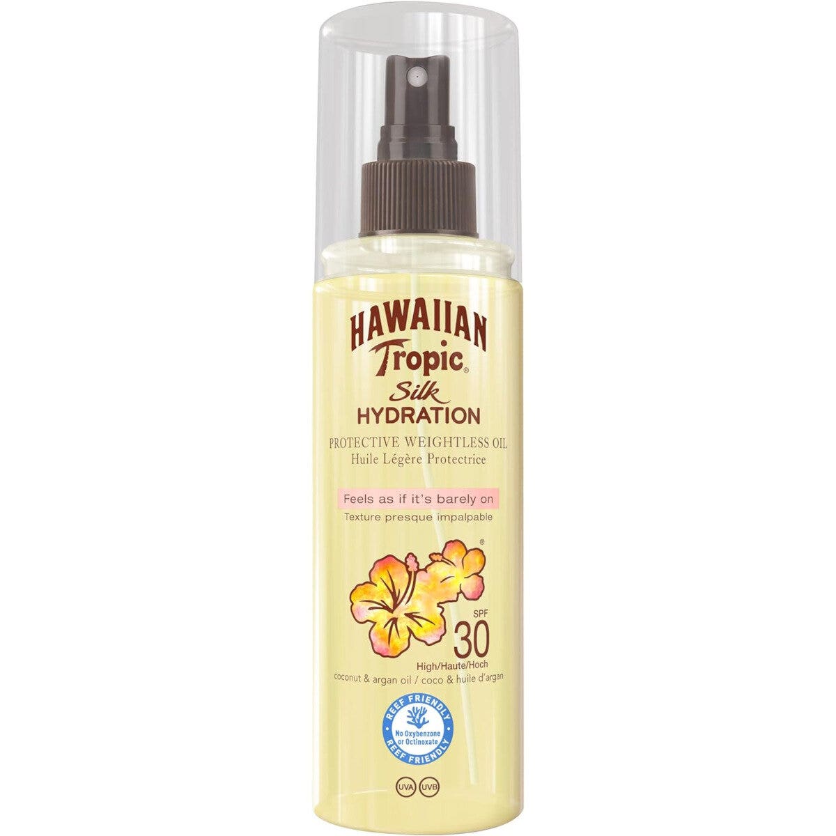 Hawaiian Tropic Silk Hydration Oil Aceite solar en spray SPF30 150 ml