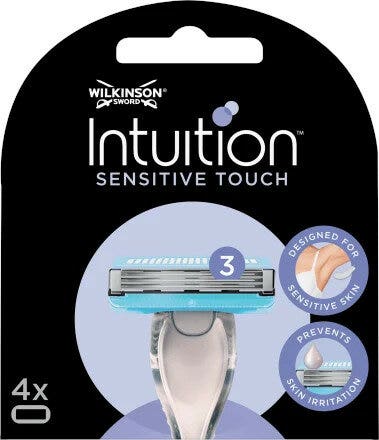 Wilkinson Cuchillas Intuition Sensitive Touch 4 uds.