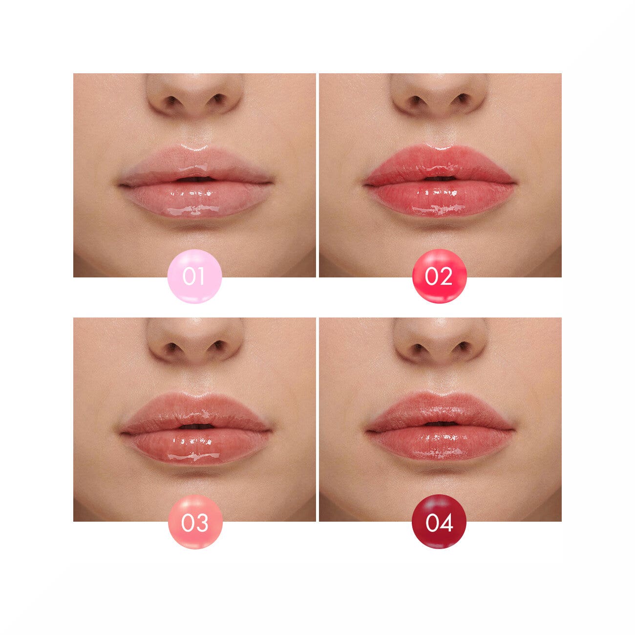 Goovi Melty Lips Lip Oil 01 Clear Rose